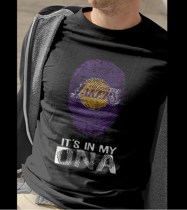 Lakers Fingerprint It's In My DNA T-Shirt
