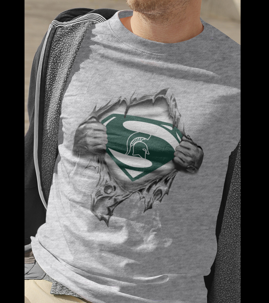 Spartans Emblem Superhero Reveal T-Shirt