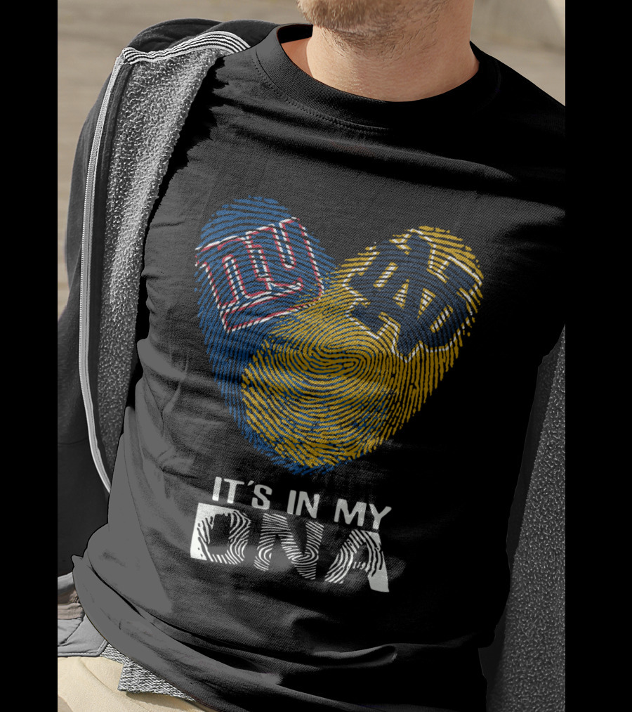 Giants Notre Dame NY ND It's In My DNA T-Shirt