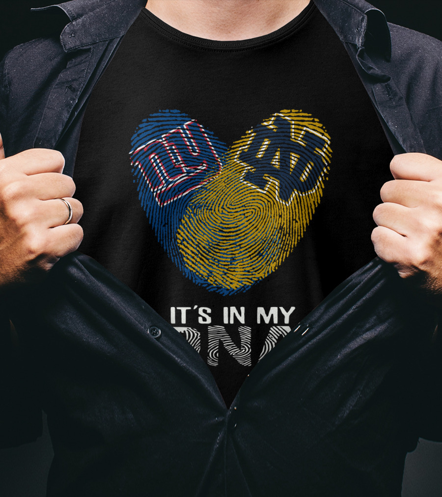 Giants Notre Dame NY ND It's In My DNA T-Shirt