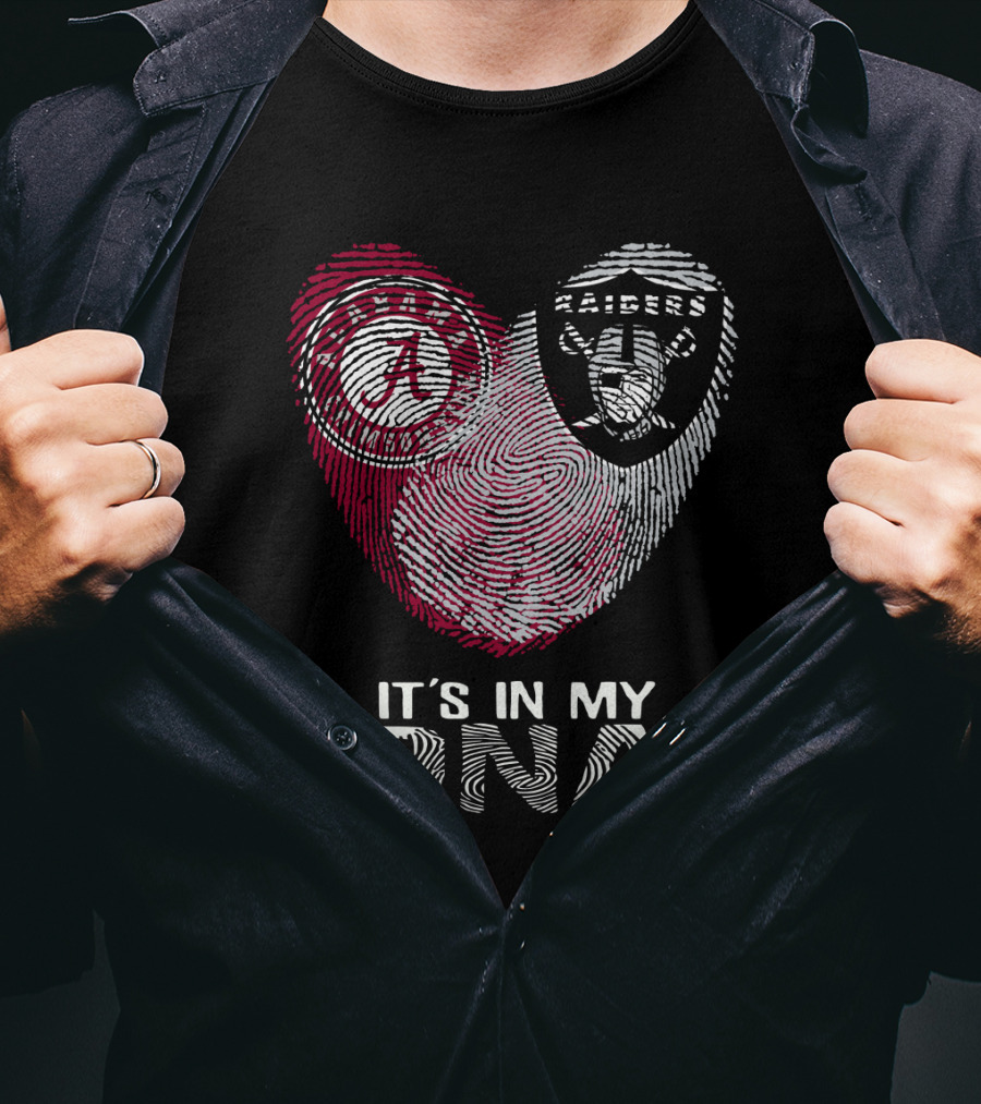 Alabama A Raiders It's In My DNA T-Shirt