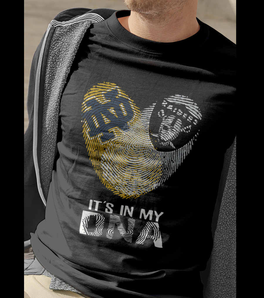 Notre Dame Raiders It's In My DNA Fingerprint T-Shirt