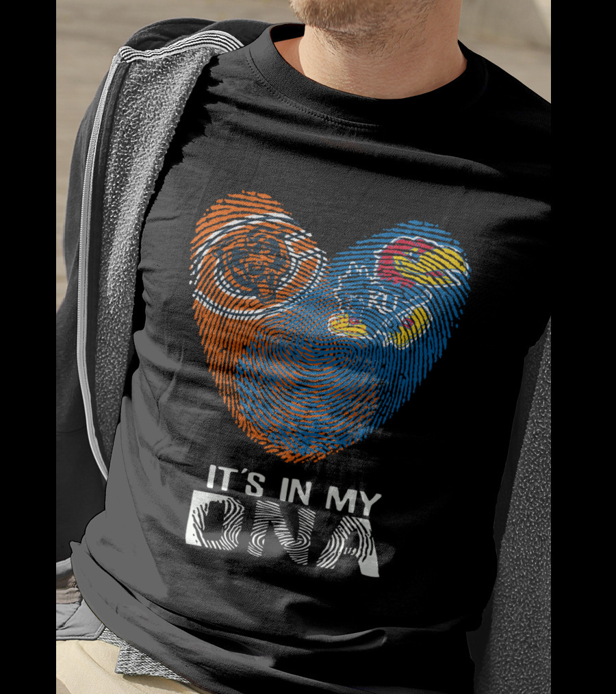 Bears KU Jayhawks It's In My DNA T-Shirt