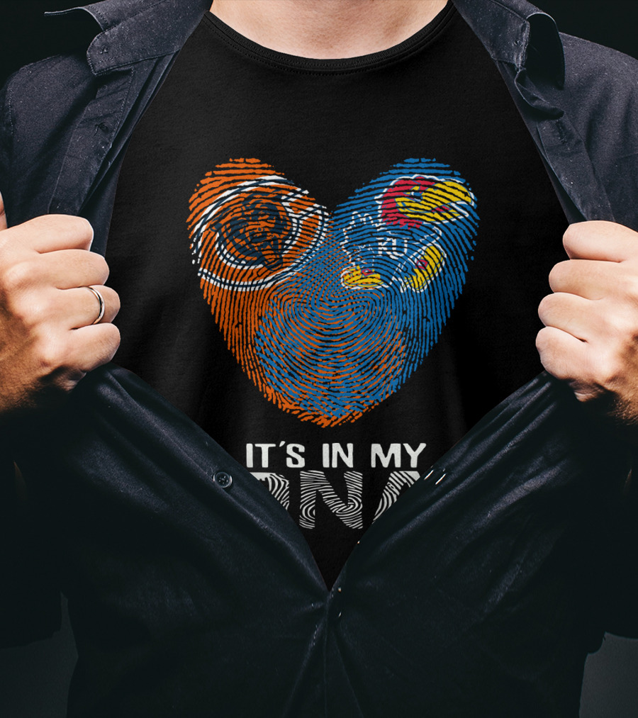 Bears KU Jayhawks It's In My DNA T-Shirt