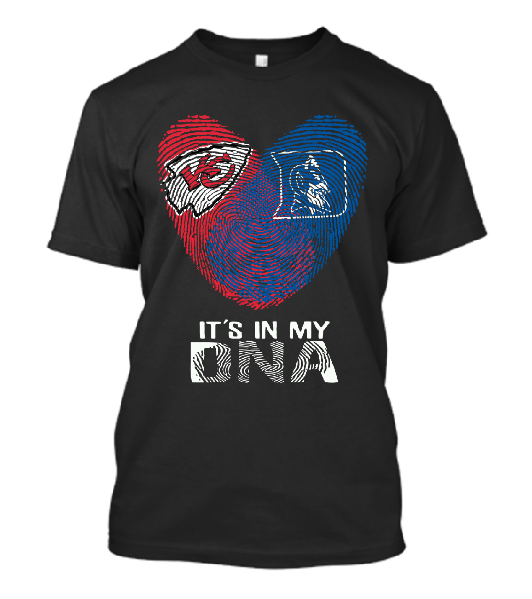 Chiefs Duke Heart It's In My DNA T-Shirt
