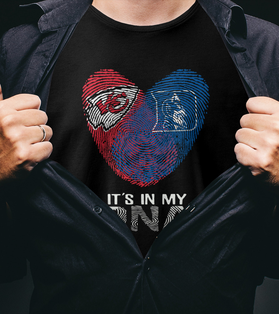 Chiefs Duke Heart It's In My DNA T-Shirt