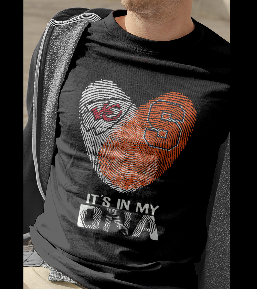 Chiefs Syracuse Heart It's In My DNA T-Shirt