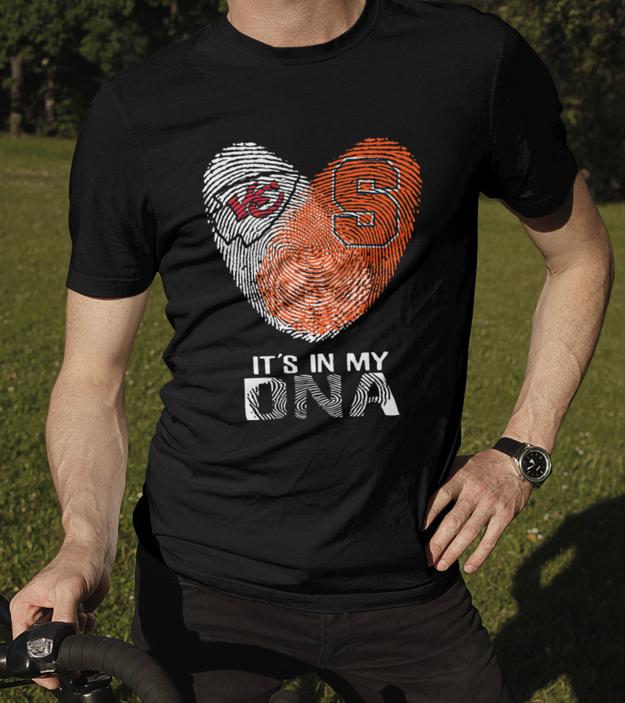 Chiefs Syracuse Heart It's In My DNA T-Shirt