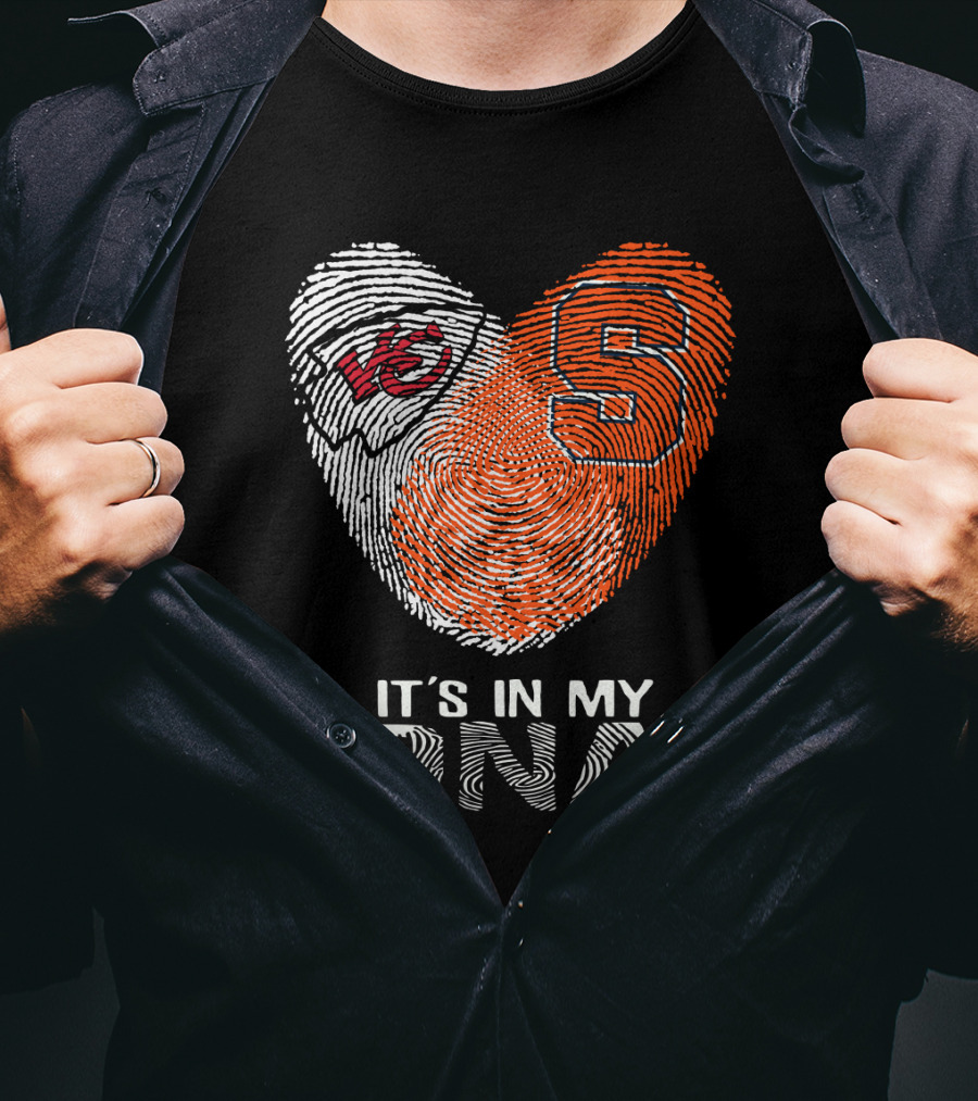 Chiefs Syracuse Heart It's In My DNA T-Shirt