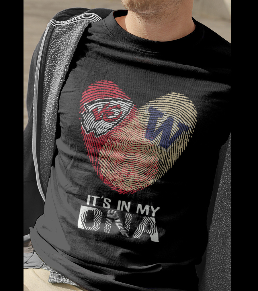 Chiefs W Huskies It's In My DNA T-Shirt