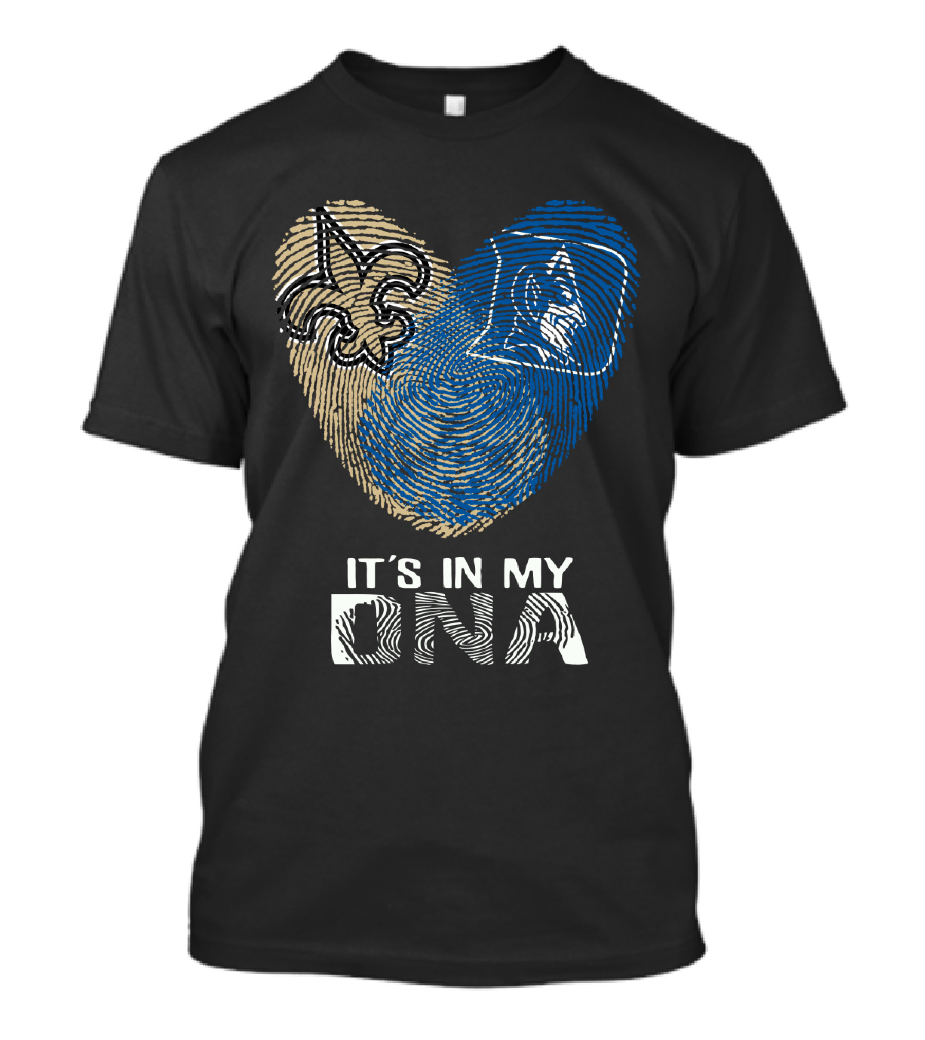 Saints Fleur-de-Lis Duke It's In My DNA T-Shirt