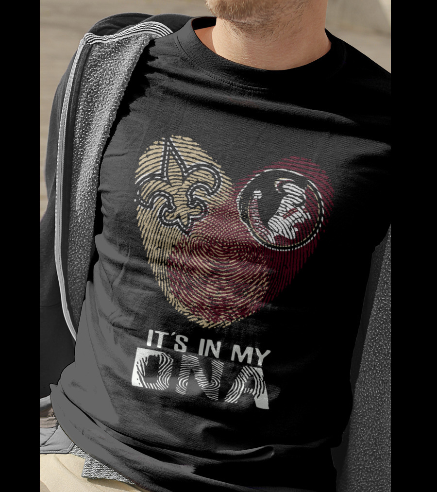 New Orleans Saints Seminoles It's In My DNA T-Shirt