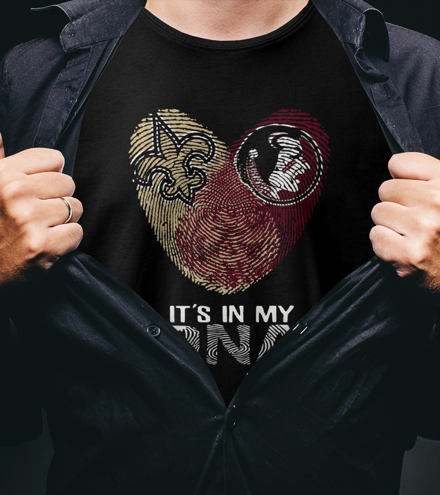 New Orleans Saints Seminoles It's In My DNA T-Shirt