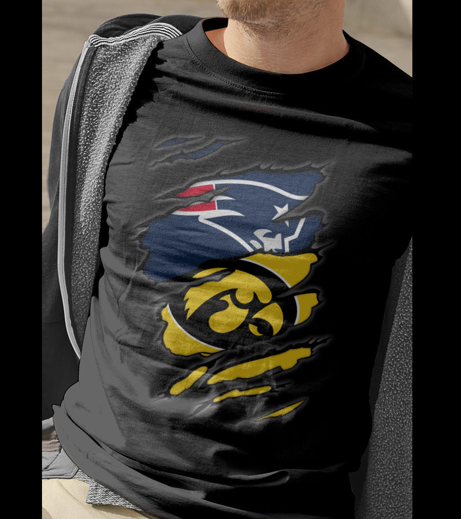 Iowa Patriots Hawkeyes Fusion T-Shirt