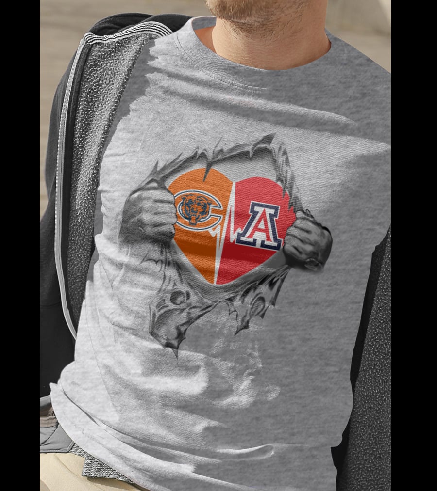Bears Arizona It's In My Heart With Split T-Shirt