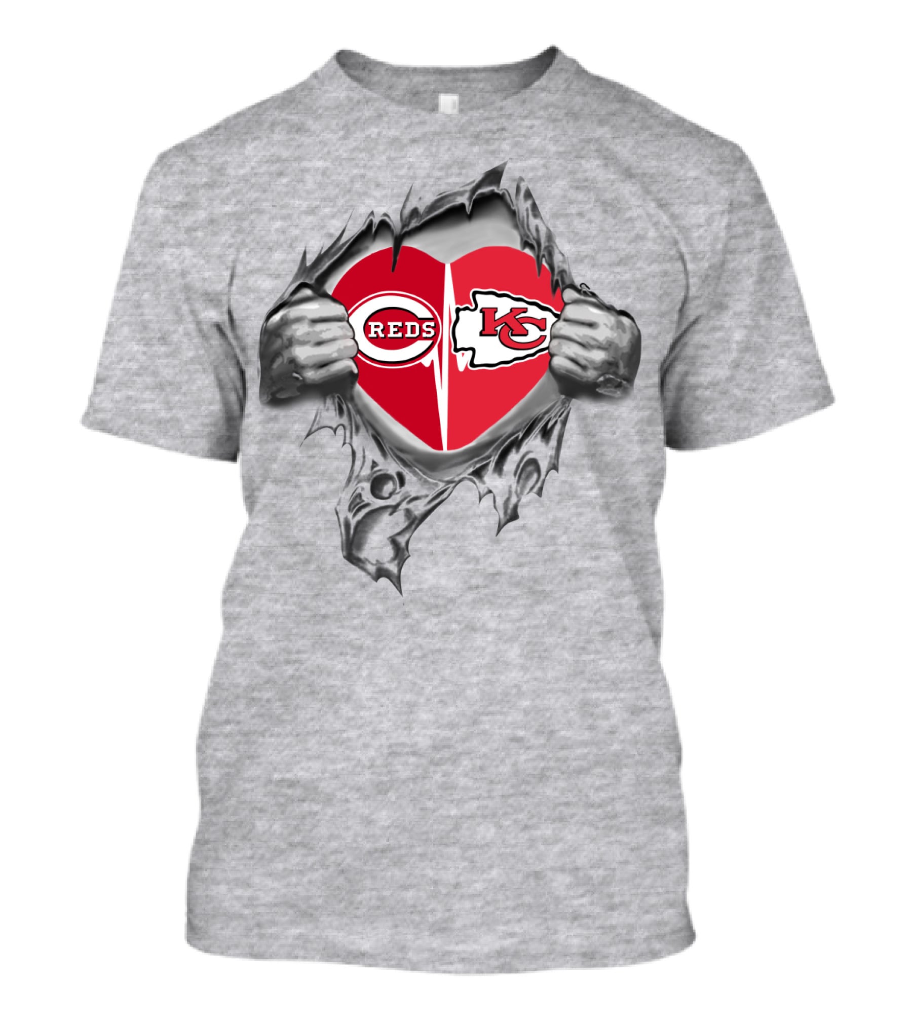 Reds KC In My Heart T-Shirt