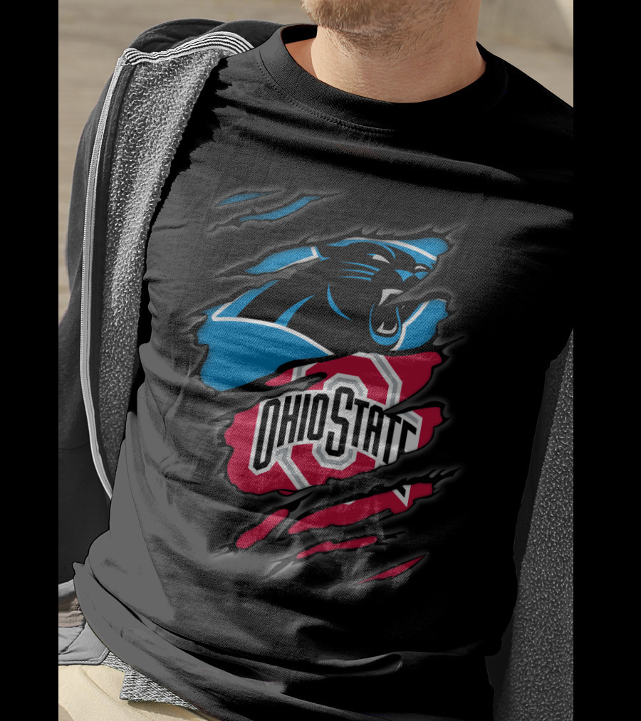 Panthers Ohio State Buckeye Fan Crossover T-Shirt