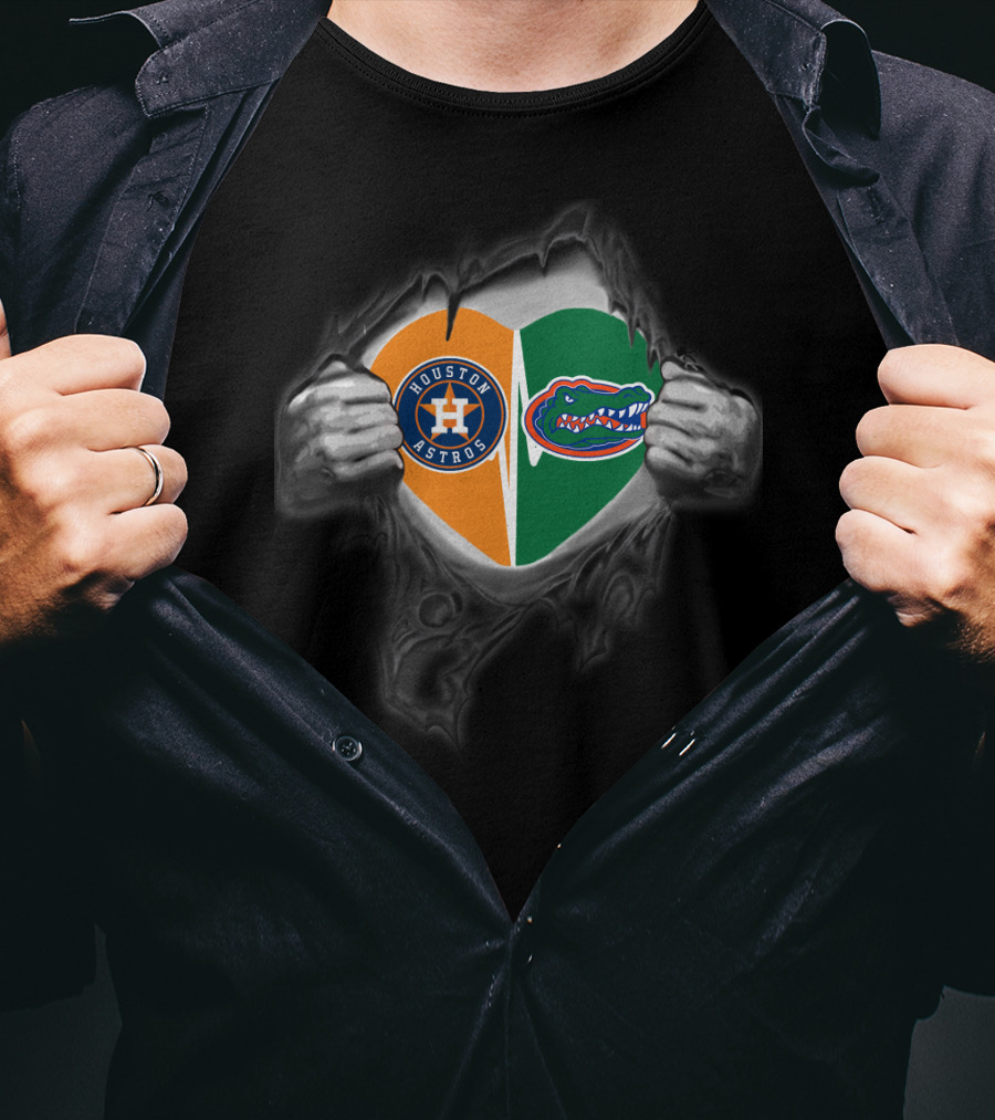 Houston Astros Florida Gators Heartbreak T-Shirt