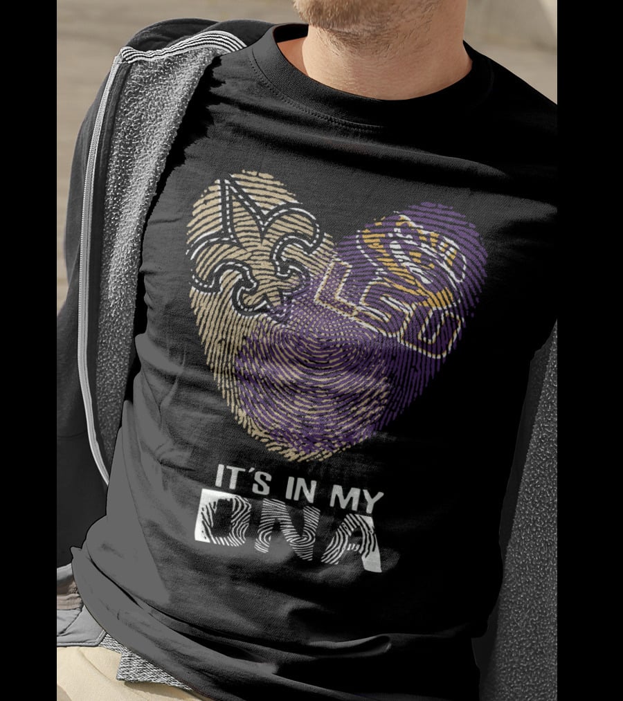 Saints LSU It's In My DNA T-Shirt