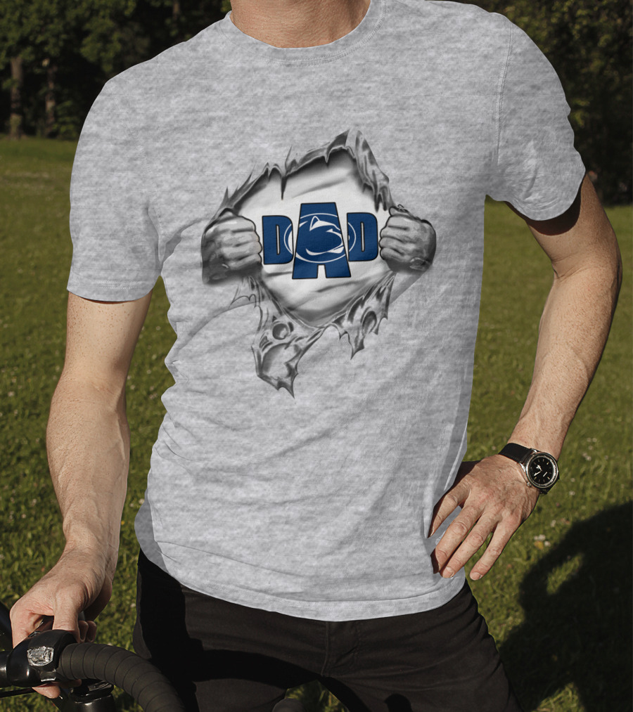 Penn State Dad Logo With Lion T-Shirt