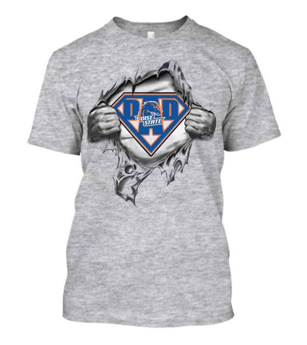 Boise State Super Dad Shield T-Shirt