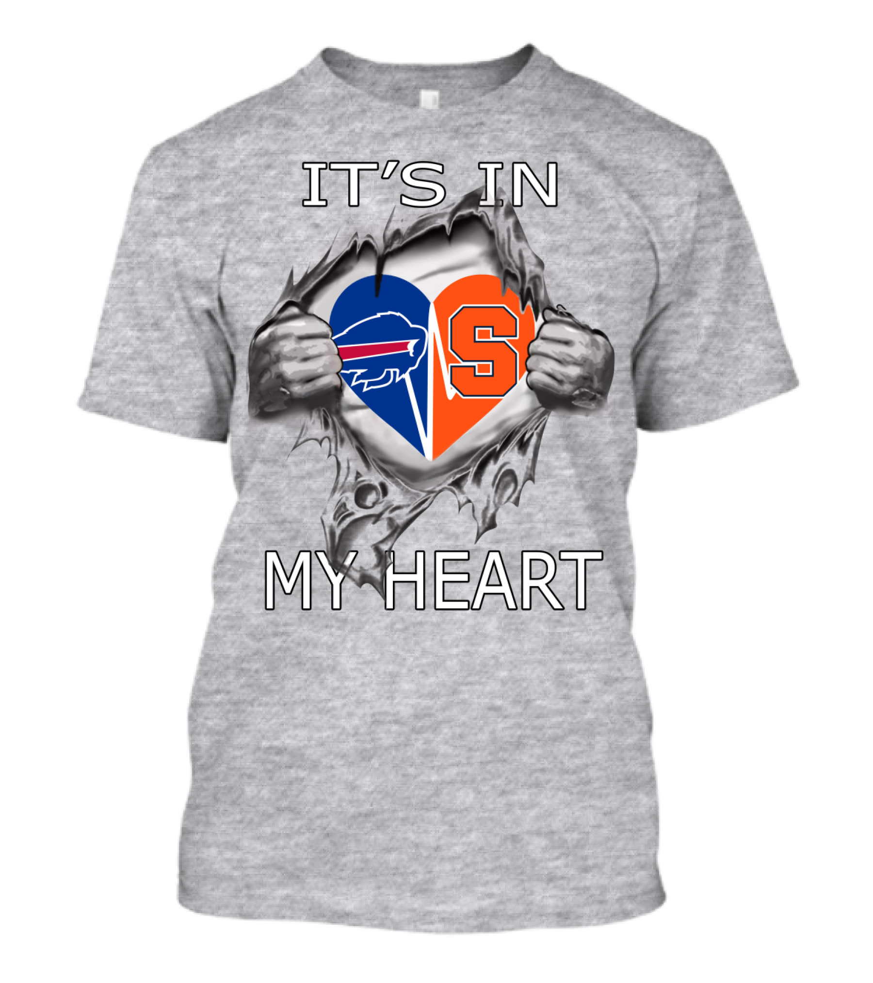 IT'S IN MY HEART Bills Syracuse T-Shirt