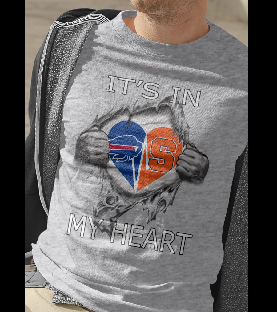 IT'S IN MY HEART Bills Syracuse T-Shirt
