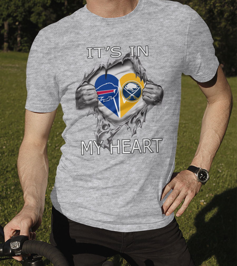 It's In My Heart Bills Sabres T-Shirt