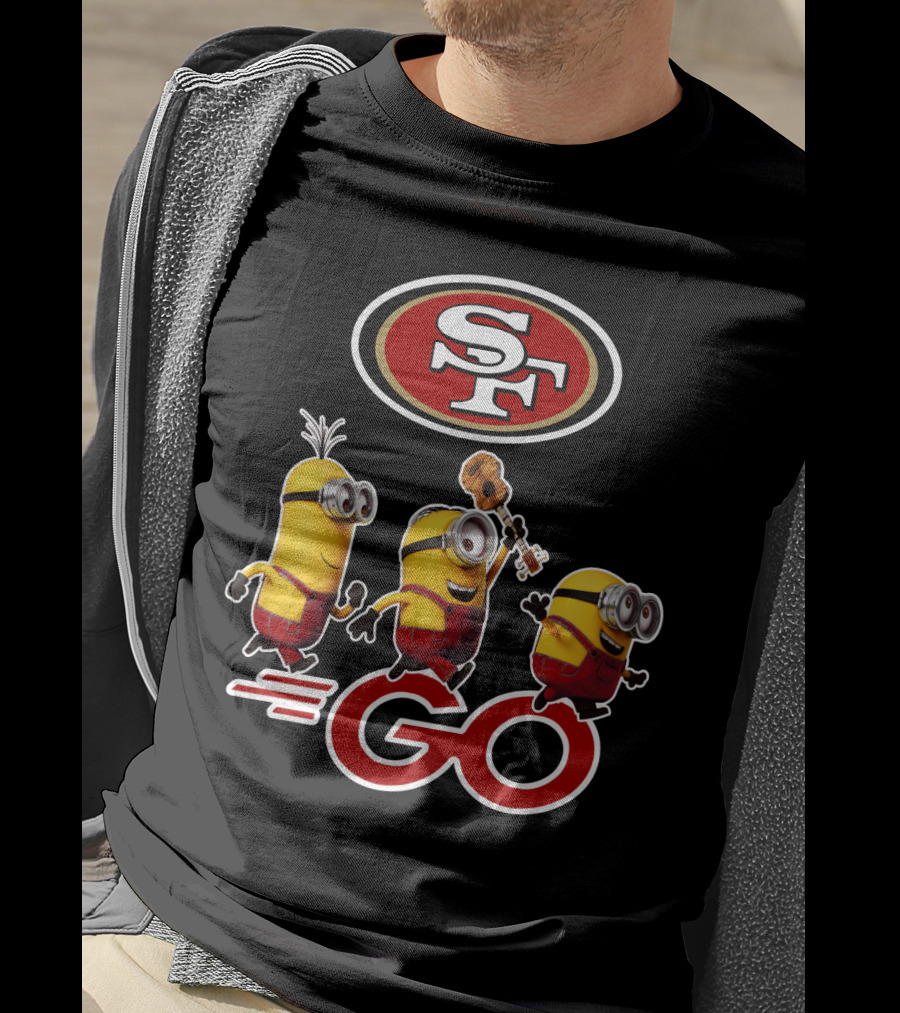 49ers Sf Minions Go T-Shirt