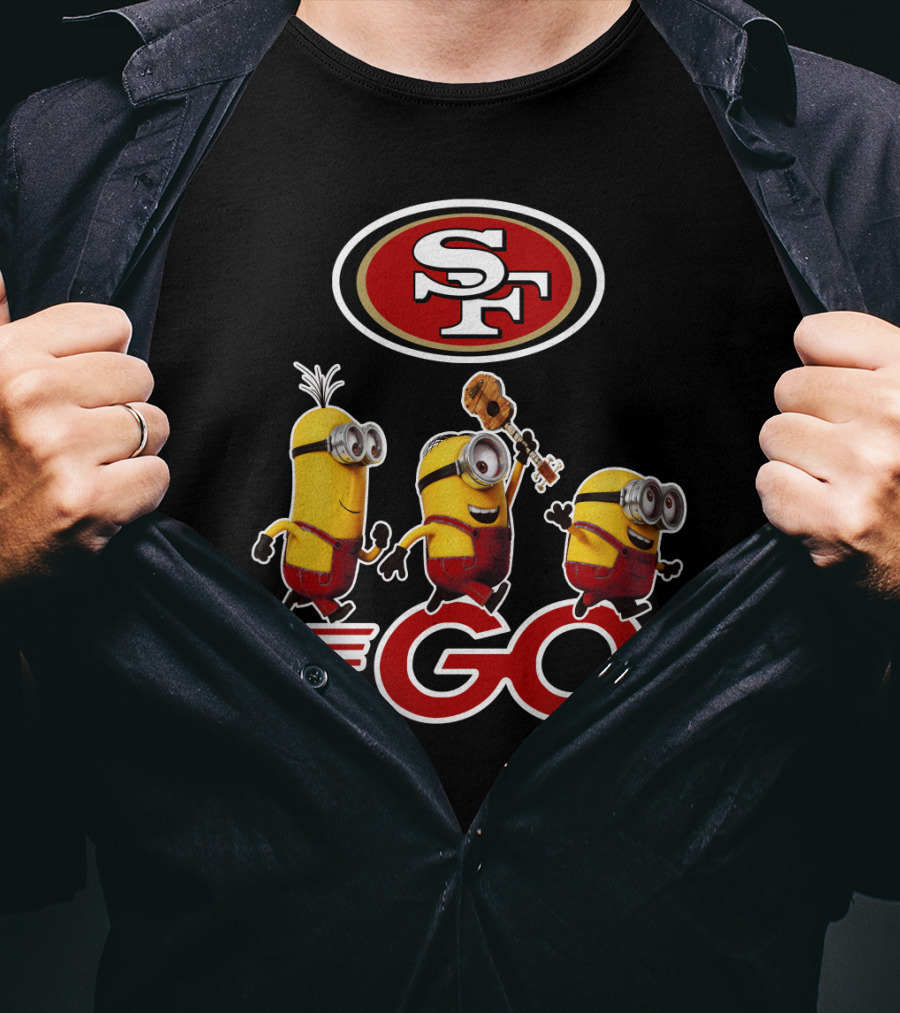49ers Sf Minions Go T-Shirt