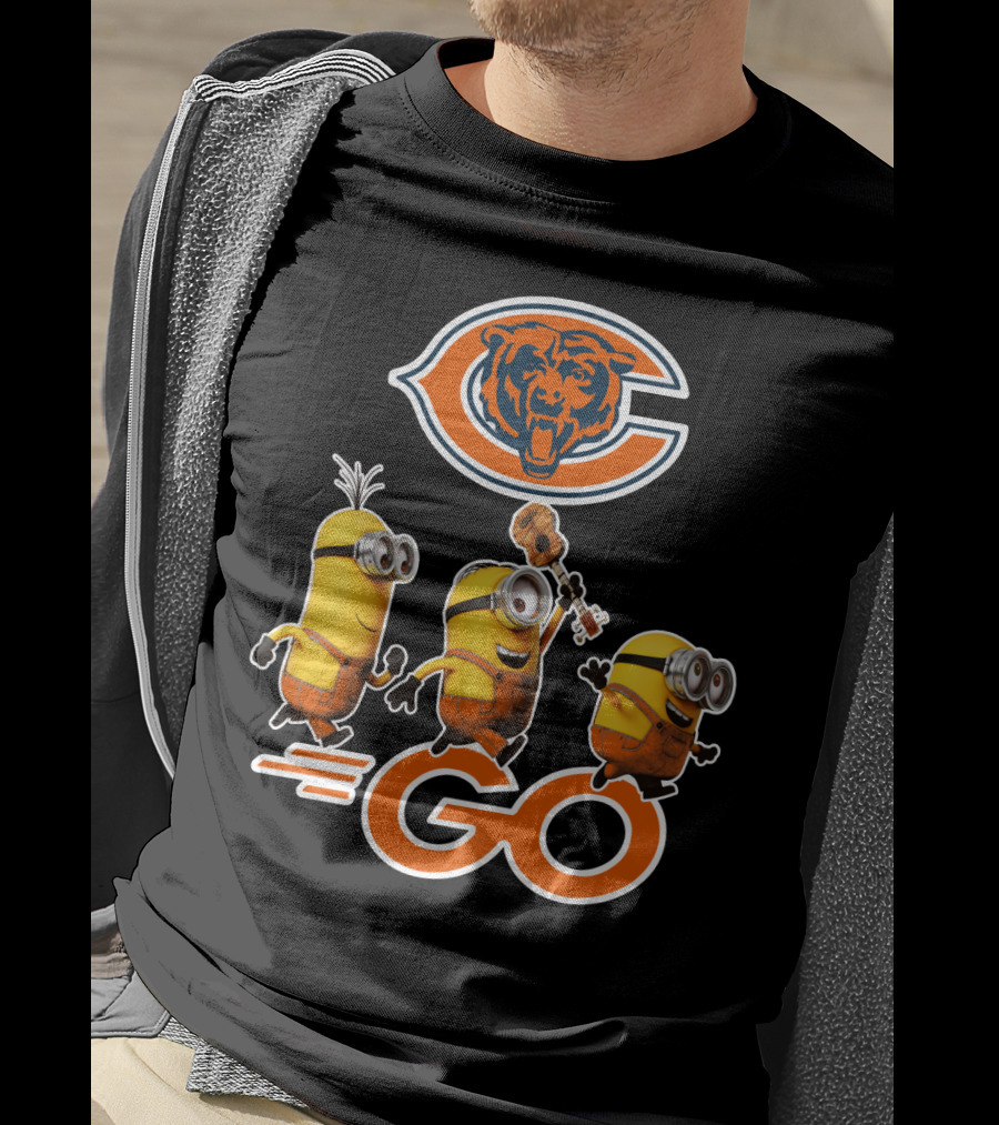 Chicago Bears Minions Go T-Shirt