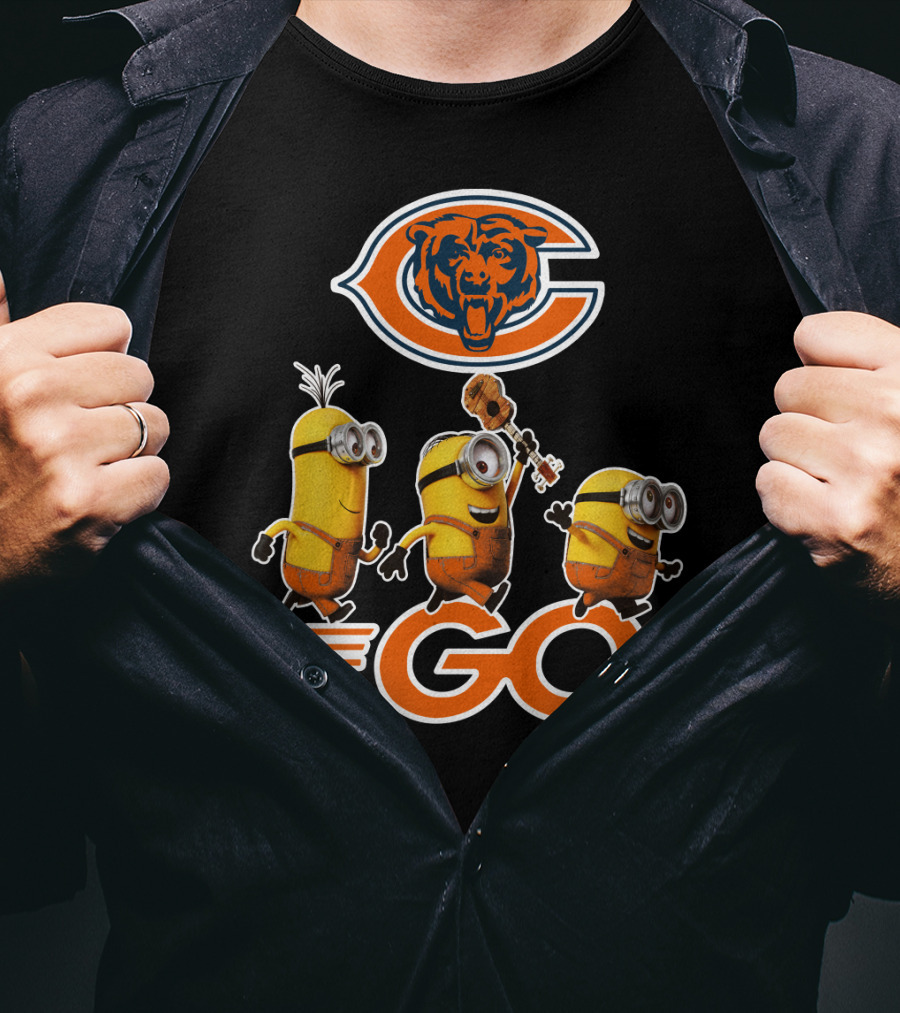 Chicago Bears Minions Go T-Shirt