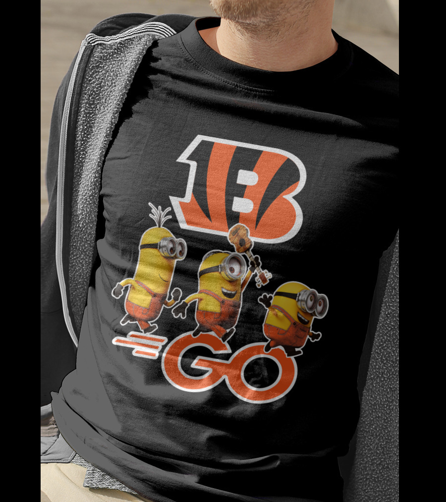 Bengals Minions Go T-Shirt