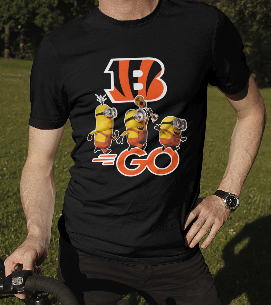 Bengals Minions Go T-Shirt
