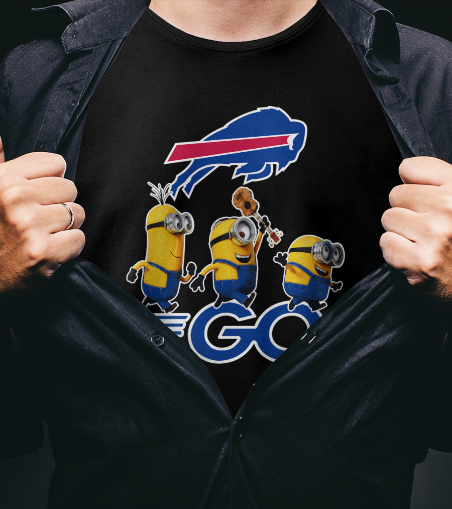 Buffalo Bills Minions Go T-Shirt