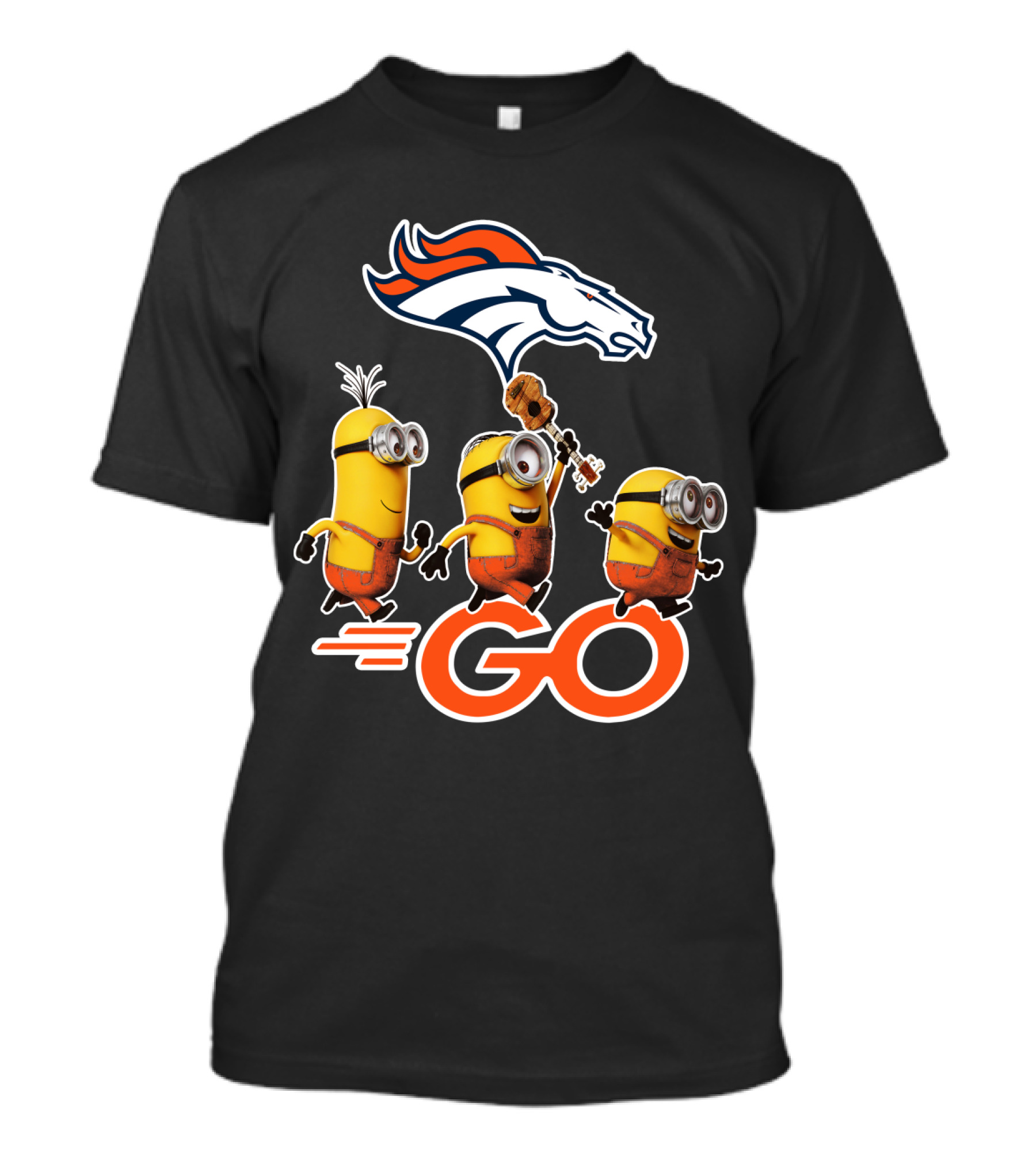 Broncos Minions Go T-Shirt