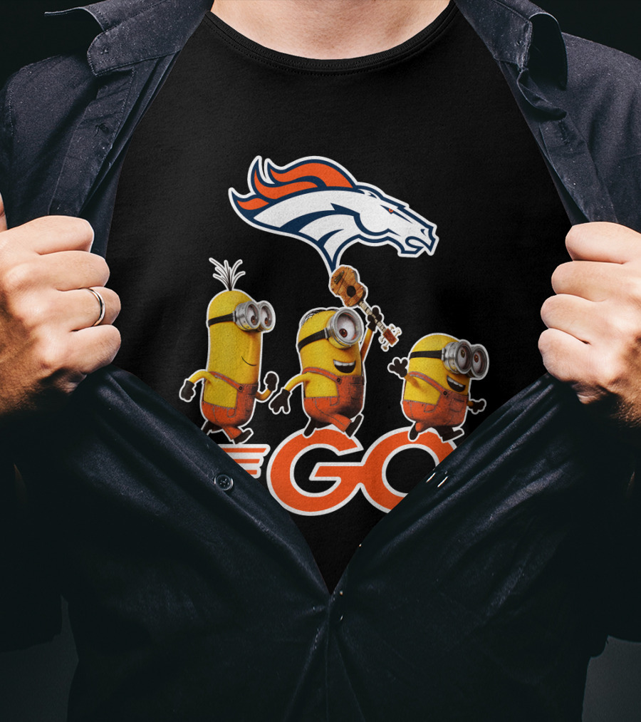 Broncos Minions Go T-Shirt