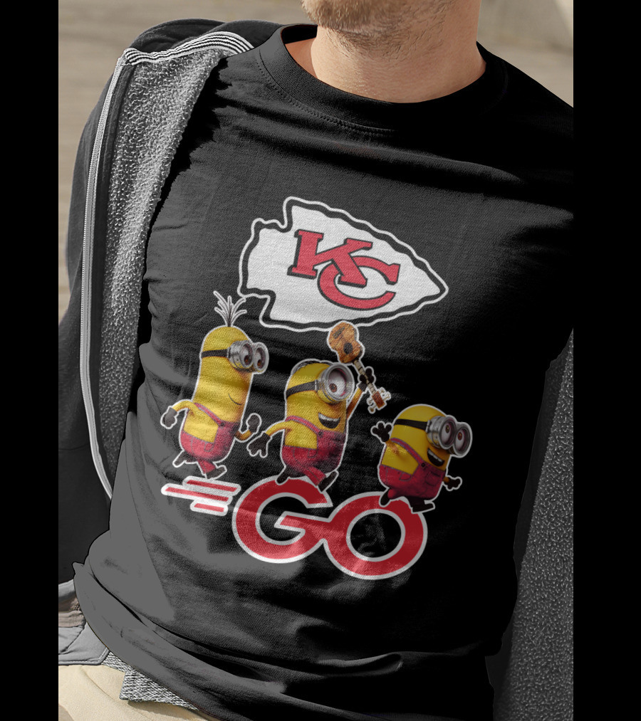 Kansas City Chiefs Minions Go T-Shirt