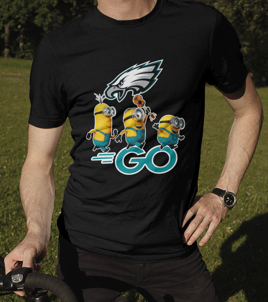 Minions Go Philadelphia Eagles T-Shirt