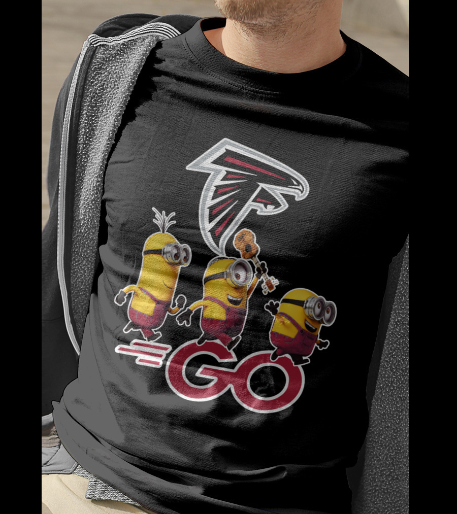 Falcons Logo Minions Go T-Shirt