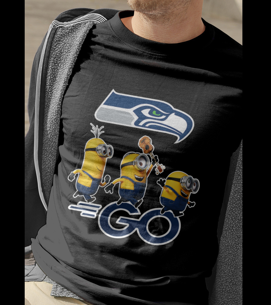 Seahawks Go Minions Bash T-Shirt