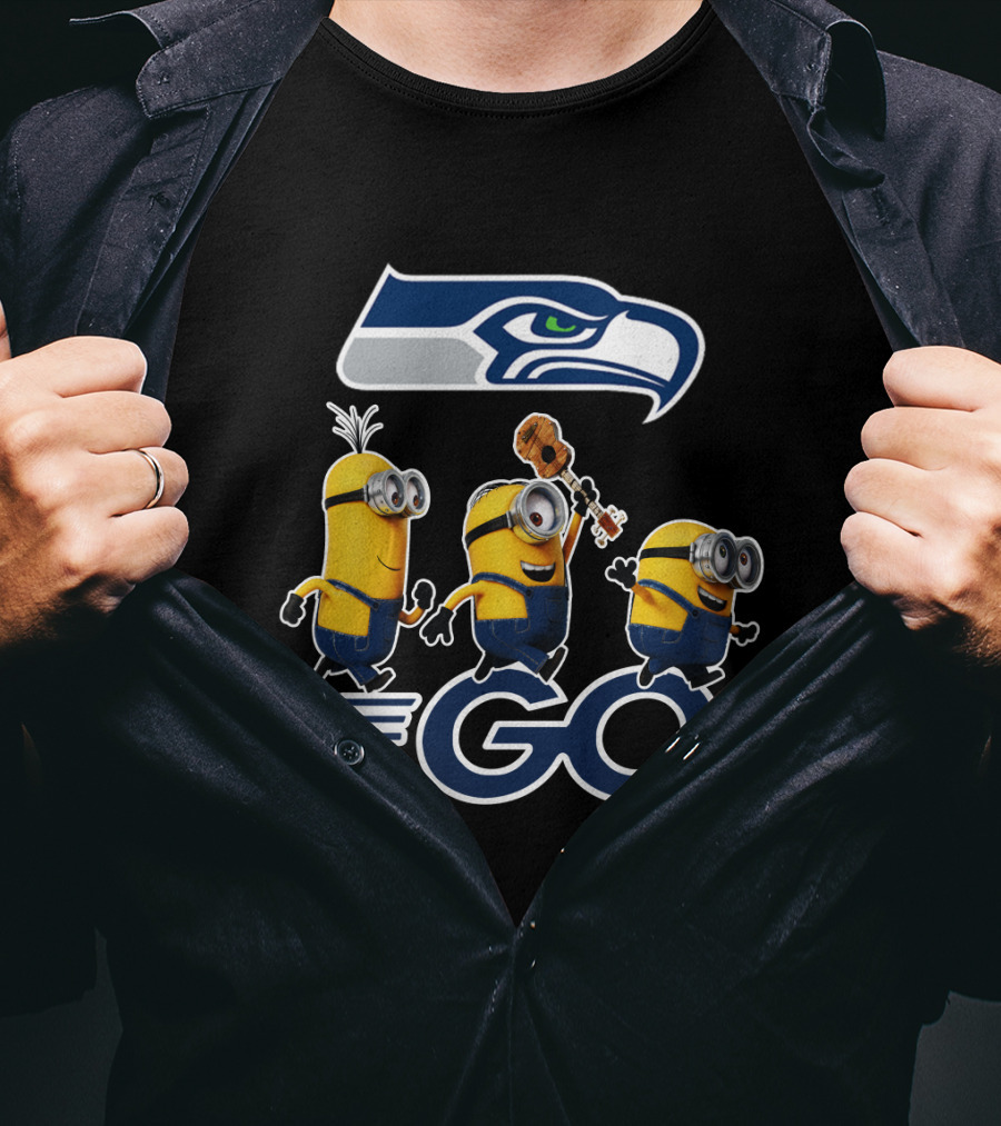 Seahawks Go Minions Bash T-Shirt