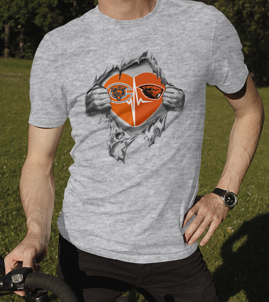 Bears Beavers Heartbeat Inside Me T-Shirt
