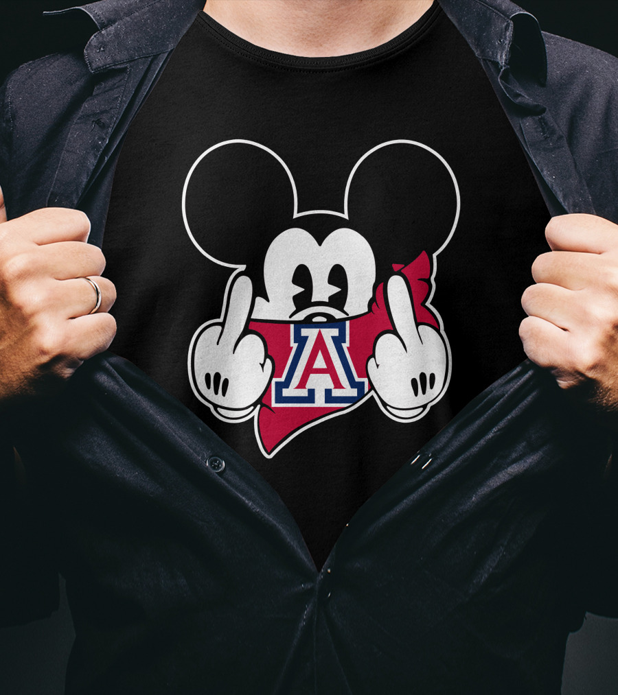 Arizona Wildcats Mickey Bandana T-Shirt