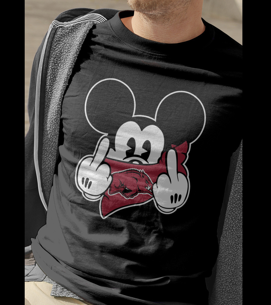Arkansas Razorbacks Disney Character T-Shirt