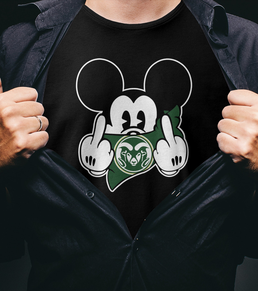 Colorado State Rams Mickey Gesture T-Shirt