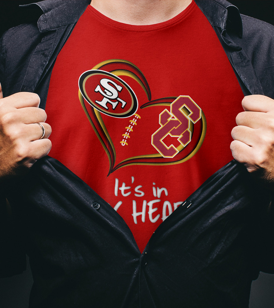 49ers Sc It's In My Heart T-Shirt