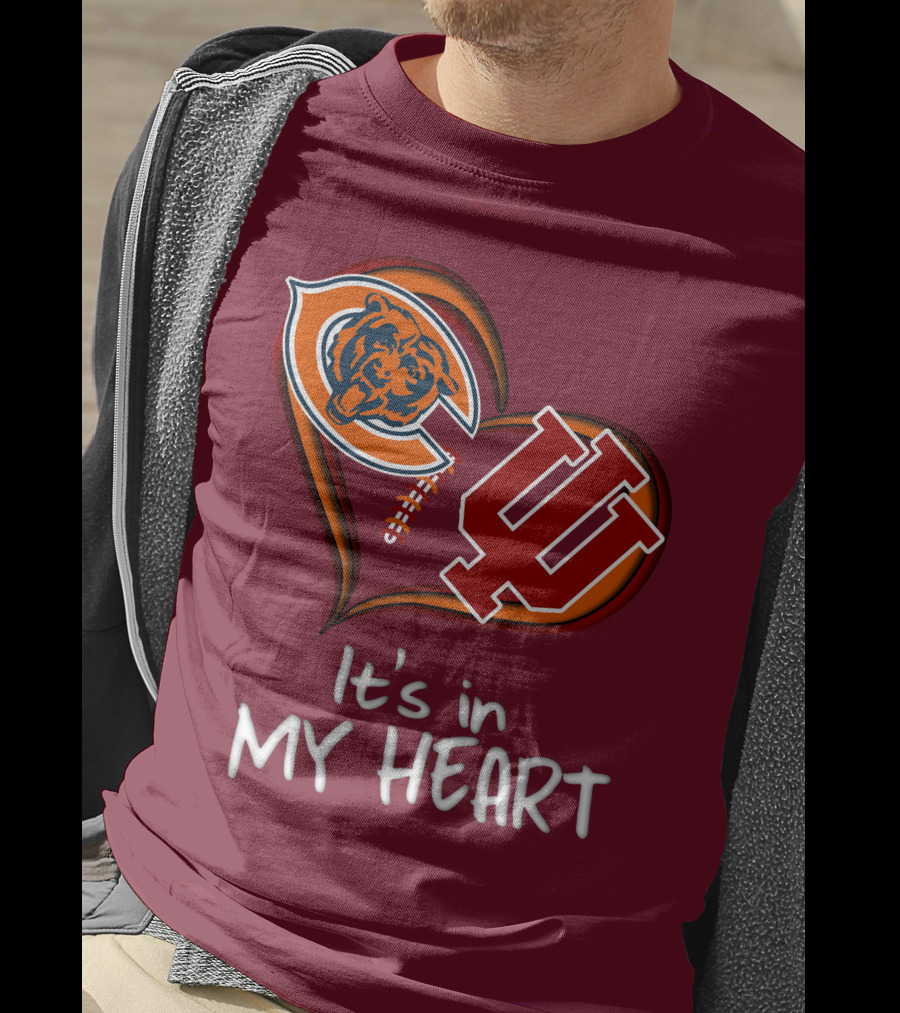 Bears Hoosiers It's In My Heart T-Shirt