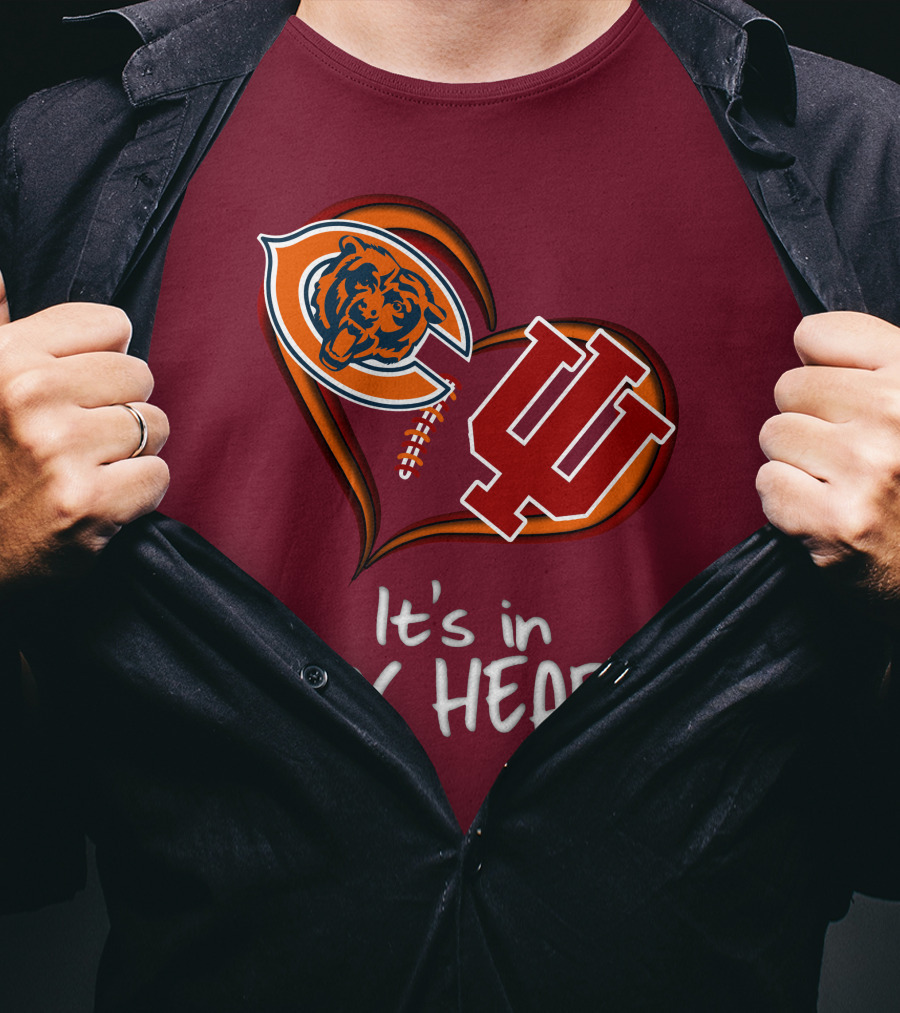 Bears Hoosiers It's In My Heart T-Shirt