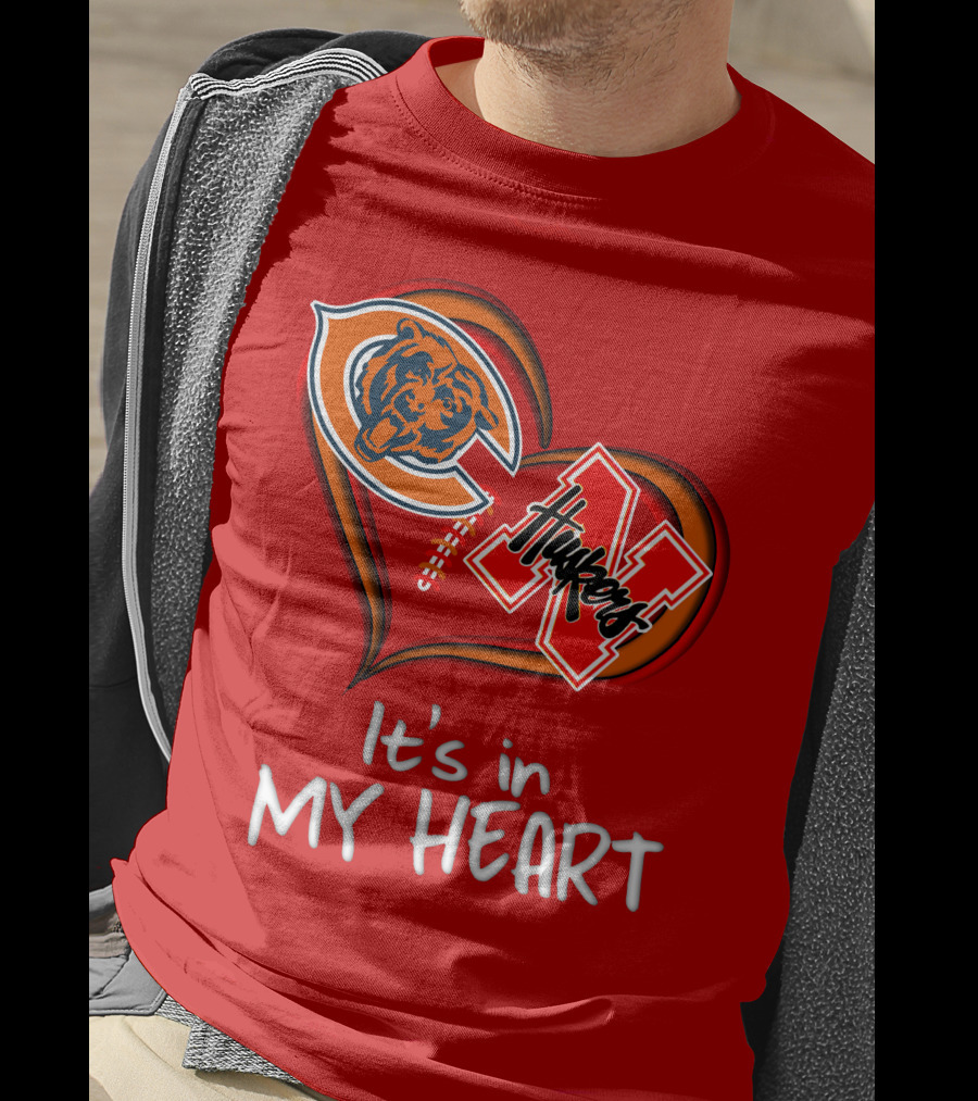 Bears Huskers It's In My Heart T-Shirt